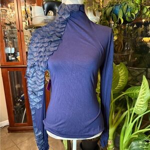 Dragon Scaled Shoulder Turtleneck